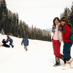 Sophie Marije Ski trip Colorado '88