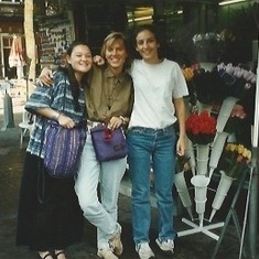 Sandra, Sophie and I in Holland (I think)