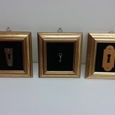Frames Series Keys and Holes