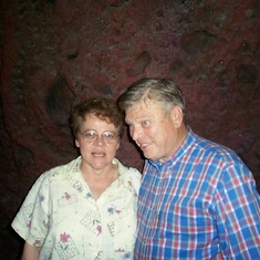 Sperling and Glenda at Casa Bonita in Denver