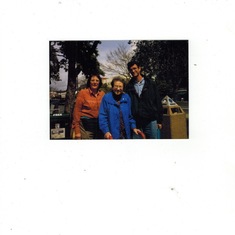 1994, my mother Eva, brother Dan, and me