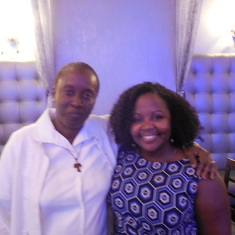 Sister Angella and I at 30th Anniversary Luncheon of the New York Chapter of the ICHS AA