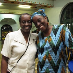 My Lil Big Sis and I at her Sr. Trinita's Golden Jubilee.
