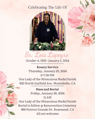 Sr. Lois Lapeyre