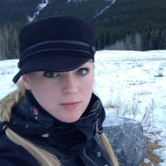 Stacey in Canmore and Banff National Park, Canada