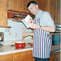 Dad making dinner 65