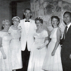Stan & Nan wedding 1959