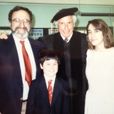 Stan received a honorary degree.  I'm thinking summer 1989 or 1990.