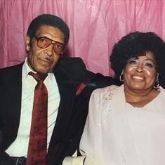 Dad and Mom at Tarsha Weding -Nov 19 1990