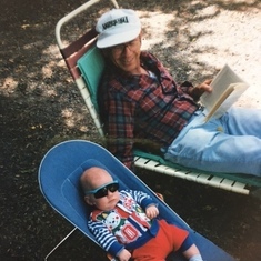 May 1992 with David