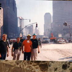 9/11 Clean-up of World Trade Center disaster. Stan always giving back.