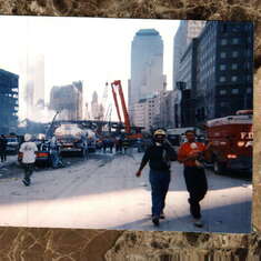 9/11 Clean-up of World Trade Center disaster. Stan always giving back.
