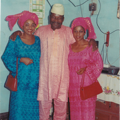 Papa and daughters