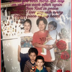Our family missing you mommy 