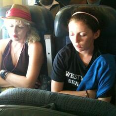 2012 - Flying back from Haiti.