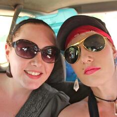 2013 - In the back of a truck on our way to an orphanage in Cite Soleil, Haiti.