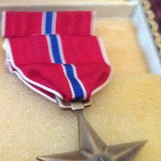 Dad's Bronze Star