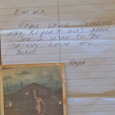 Letter to Emma from Papa 2011