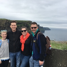 Cliffs of Moher 2018 with Hayden and Melissa 