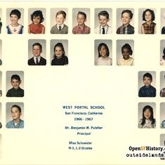 West Port Class Photo 1967