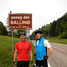 Cycling near Lake Garda, Italy