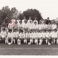 Fall of 1978 playing with the Amherst College "Youngsters" soccer team!