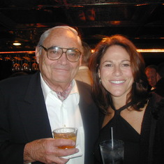 with Jenny, at Judy's Bat Mitzvah, 2006