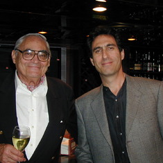 with Eric, at Judy's Bat Mitzvah, 2006