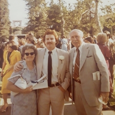 Pomona College Graduation 1981 with Irene & John