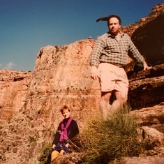 Grand Canyon tour stop, Arizona proud, 1996