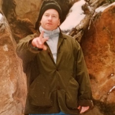 New Years hike, Santa Fe, NM 1995