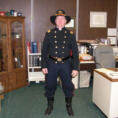 I fondly remember the day that my boss arrived at work wearing his Old Army uniform. 