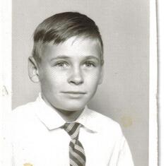 Zane  - age 9 Green Forest School 1961-62