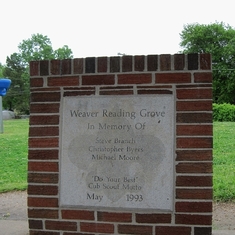 Weaver School  Memorial