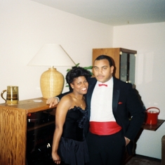Steve & Tracy - New Years Eve, back in the day