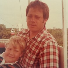 My dad was a giant in my eyes. He was larger than life to me.