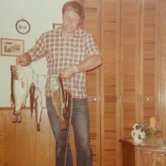 Dad had a knack for fishing. He took me fishing all the time and more often than not, we came home with a full stringer.