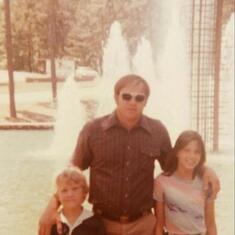 One of my favorite pics. Hot Springs. Dad looking like he came straight off set of a Steve McQueen movie.