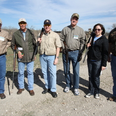 Steve at a KTB Clay Shoot