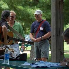 The brothers: Greg, Steve, & Dough at We Together Picnic