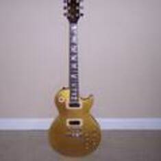 Steve's guitar-1973 Gibson Les Paul Goldtop Deluxe