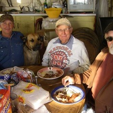With relatives in midwest, 2010