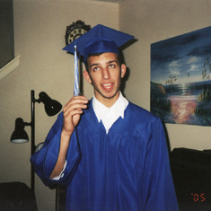 Steve barely and finally graduated from L'Anse Creuse High School in 2005!!