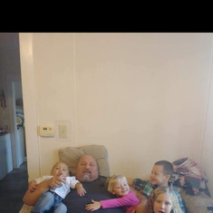 Papa with his grandkids