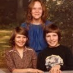 Sherry Lovell , Melissa and Steven Kessinger. 
This is Steve at a young age