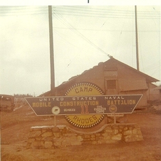 Seabee camp in Vietnam