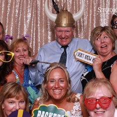The photobooth company I used added this pic to their FB site.  Probably due to Steve!!!