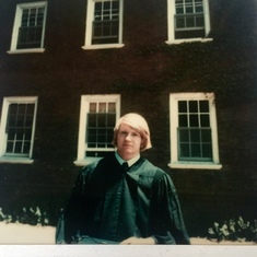 1976 Senior at Macalester College