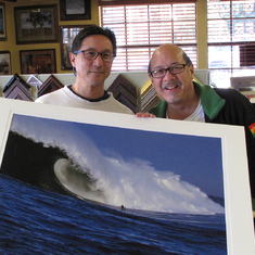 Mike Wong and Steve, 2010, Half Moon Bay, CA. 