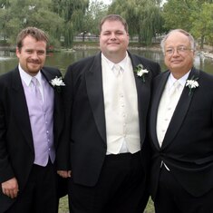 Doug's Wedding, Steve was a Groomsman